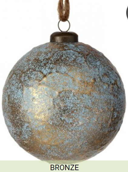 Regency 4" Bronze "Faux" Leather Ornaments