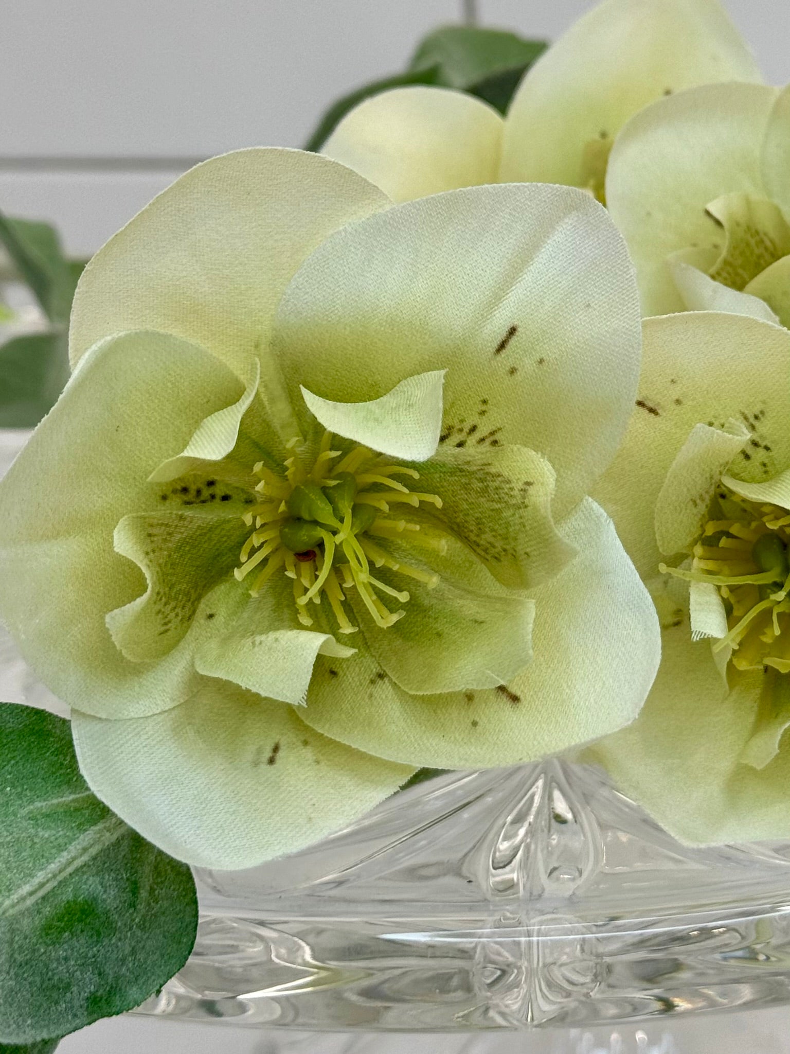 Regency Hellebores Floral Spray - Surrey Circle Home