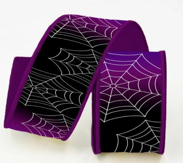 Farrisilk Purple Spider Ribbom