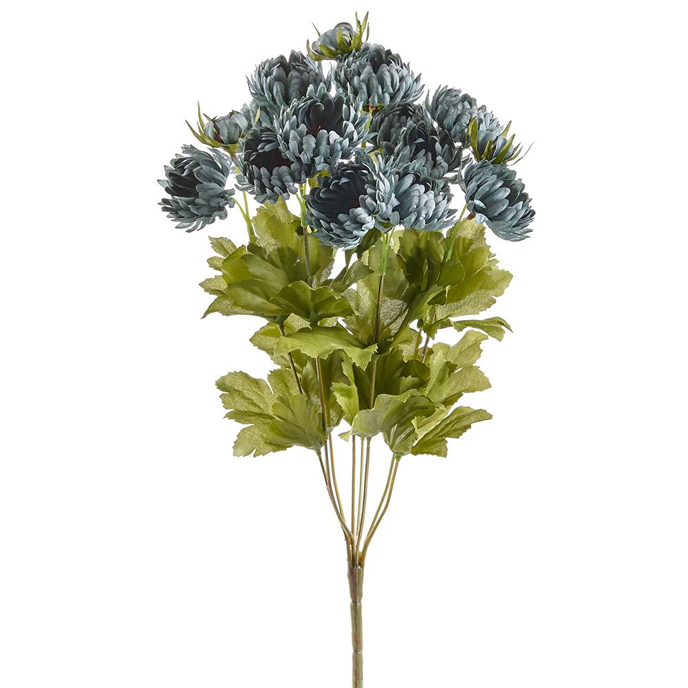 Allstate Teal Blue Mini Mum Bush - Surrey Circle Home